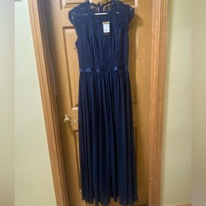Navy blue dress